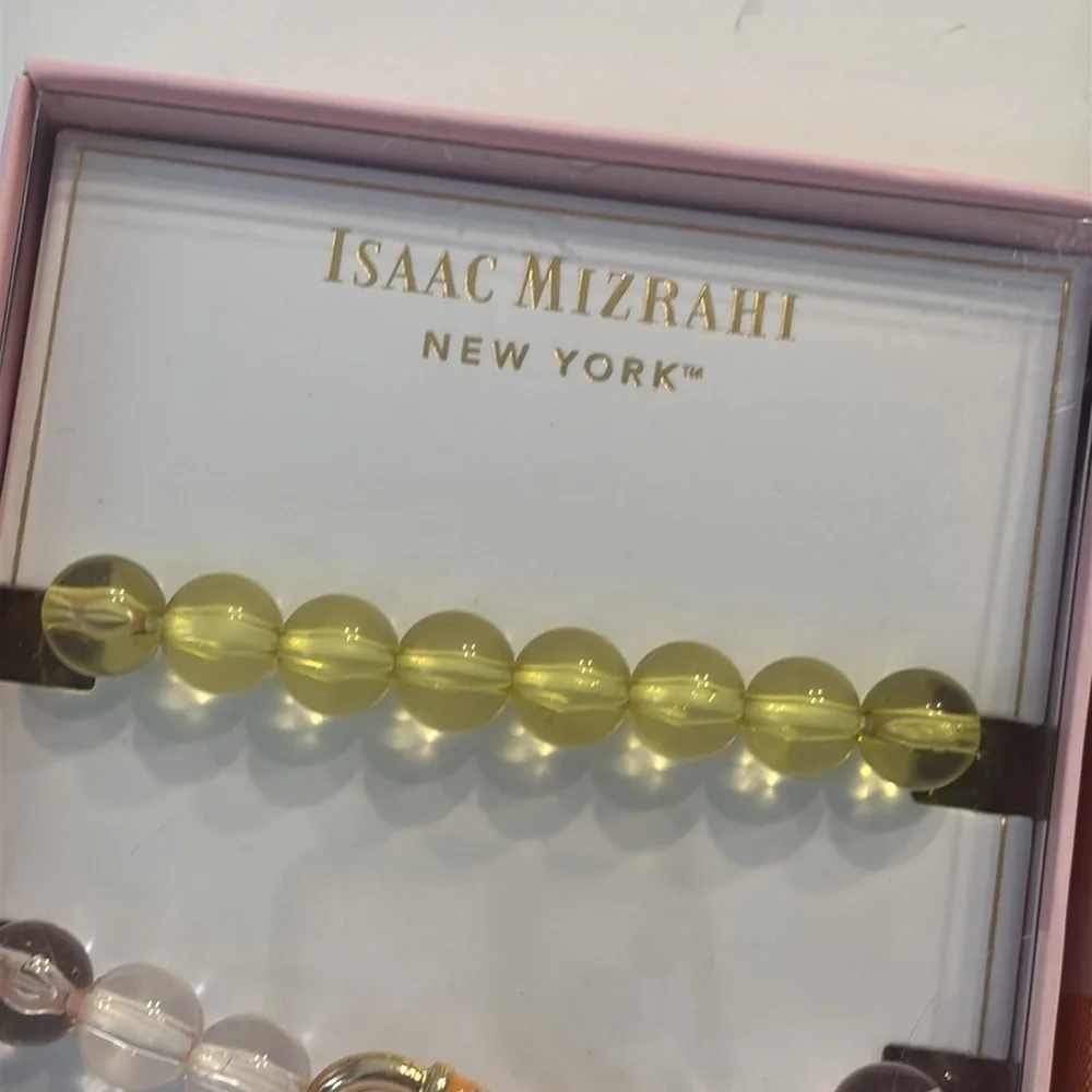 Isaac Mizrahi Stretch Bracelet Box Set of 3